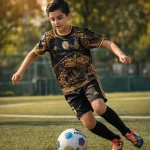 کیت هواداری رئال مادرید بچگانه مدل Lion Peredoctor2