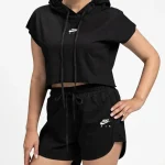 ست کراپ کلاه‌دار و شلوارک دورس Nike Air